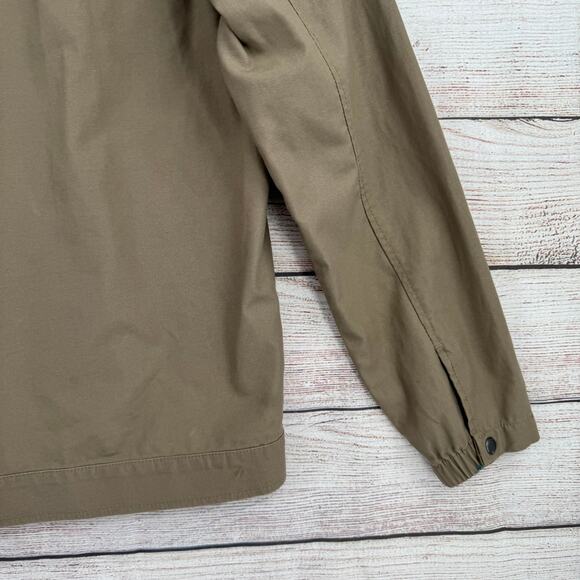 Volcom Warren Full Zip Hooded Jacket Mens Small Brown Gray NEW - Picture 14 of 14